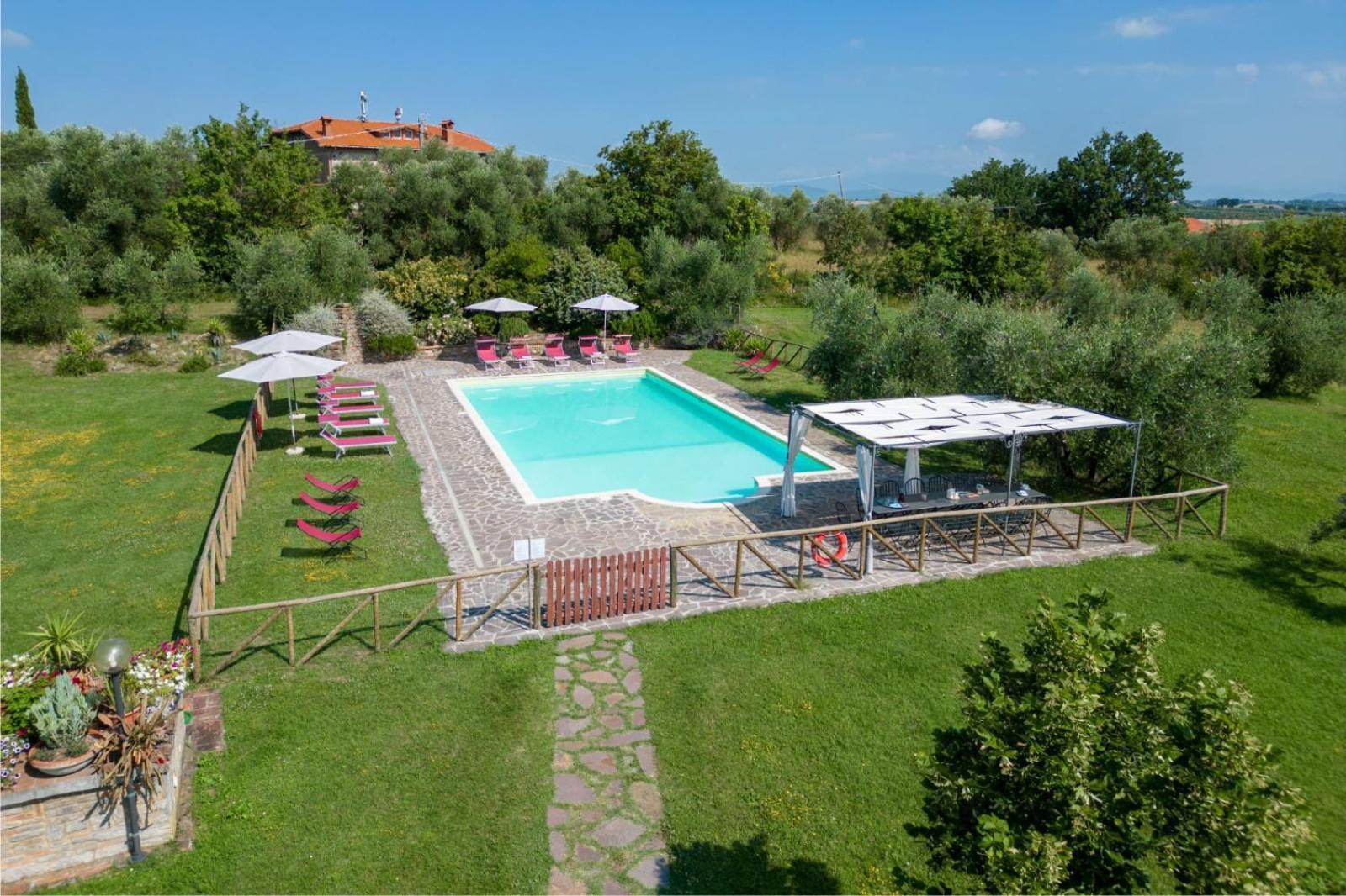 Camere Con Vista In Valdichiana Marciano della Chiana ภายนอก รูปภาพ